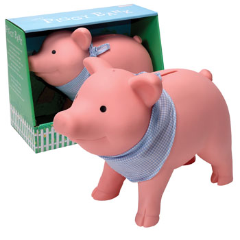 Rubber Piggy Bank Tutoring Toy